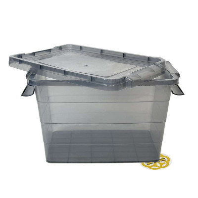 Будкрам купить Пищевой контейнер 9Л MAX с крышкой прямоугольный, пластик, прозрачный дымчатый SNMZ Пищевой контейнер 9Л MAX с крышкой прямоугольный, пластик, прозрачный дымчатый SNMZ 5