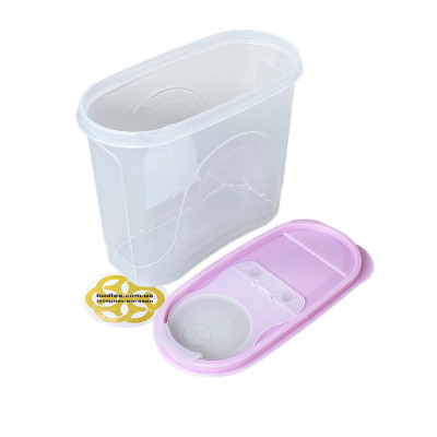 Будкрам купить Пищевой контейнер KING 1.5Л с крышкой, прямоугольный, пластик, прозрачный SNMZ Пищевой контейнер KING 1.5Л с крышкой, прямоугольный, пластик, прозрачный SNMZ 2