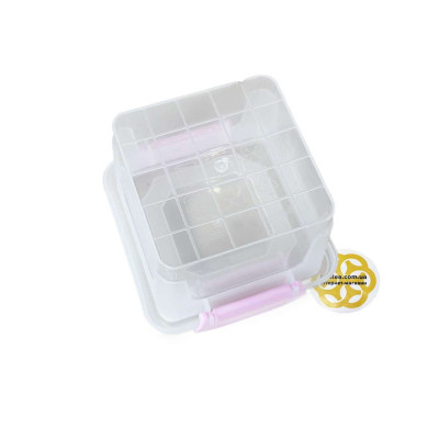 Будкрам купить Пищевой контейнер 500 мл с крышкой, квадратный, пластик, прозрачный SNMZ Пищевой контейнер 500 мл с крышкой, квадратный, пластик, прозрачный SNMZ 4