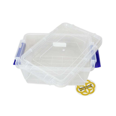 Будкрам купити Харчовий контейнер 3,5Л ELITE із кришкою прямокутний, пластик, прозорий SNMZ Харчовий контейнер 3,5Л ELITE із кришкою прямокутний, пластик, прозорий SNMZ 2