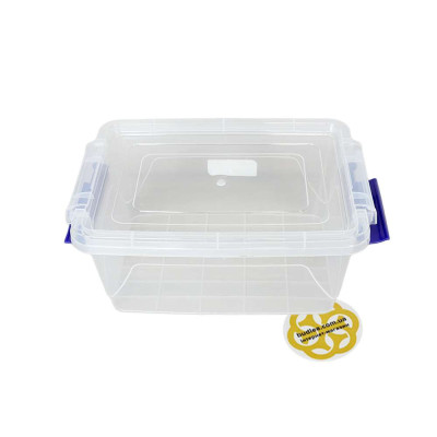 Будкрам купить Пищевой контейнер 3,5Л ELITE с крышкой прямоугольный, пластик, прозрачный SNMZ