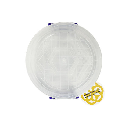 Будкрам купить Контейнер для продуктов 2,2Л с крышкой, круглый, пластик, прозрачный SNMZ Контейнер для продуктов 2,2Л с крышкой, круглый, пластик, прозрачный SNMZ 3