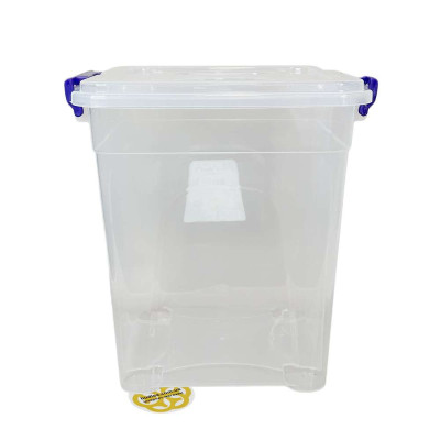 Будкрам купить Пищевой контейнер 16Л с крышкой JUMBO, квадратный, пластик, прозрачный SNMZ