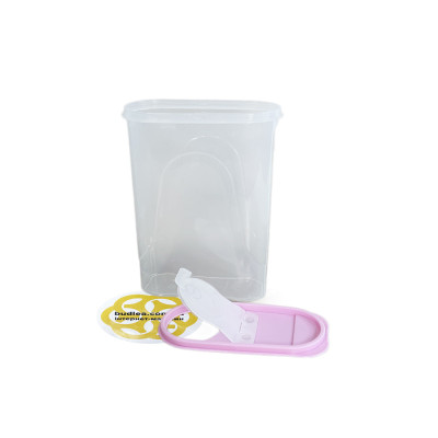 Будкрам купить Пищевой контейнер KING 2.4Л с крышкой, прямоугольный, пластик, прозрачный SNMZ Пищевой контейнер KING 2.4Л с крышкой, прямоугольный, пластик, прозрачный SNMZ 2