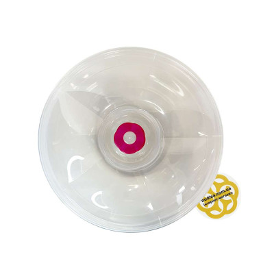 Будкрам купити Пластикова миска з кришкою 10Л харчова, кругла, прозора SNMZ Пластикова миска з кришкою 10Л харчова, кругла, прозора SNMZ 3