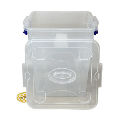 Будкрам купить Пищевой контейнер 24Л с крышкой JUMBO, квадратный, пластик, прозрачный SNMZ Пищевой контейнер 24Л с крышкой JUMBO, квадратный, пластик, прозрачный SNMZ 2
