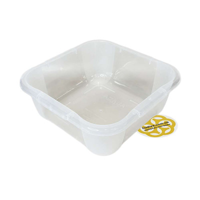 Будкрам купити Пластиковий контейнер 10Л без кришки, квадратний, прозорий SNMZ Пластиковий контейнер 10Л без кришки, квадратний, прозорий SNMZ 3