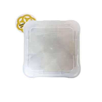 Будкрам купити Пластиковий контейнер 10Л без кришки, квадратний, прозорий SNMZ Пластиковий контейнер 10Л без кришки, квадратний, прозорий SNMZ 2