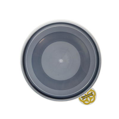 Будкрам купити Контейнер для їжі 2,7Л з кришкою, круглий, пластик, антрацит SNMZ Контейнер для їжі 2,7Л з кришкою, круглий, пластик, антрацит SNMZ 3