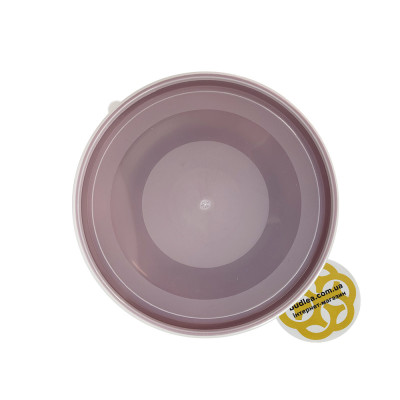 Будкрам купити Контейнер для їжі 2,7Л з кришкою, круглий, пластик, пилка SNMZ Контейнер для їжі 2,7Л з кришкою, круглий, пластик, пилка SNMZ 4