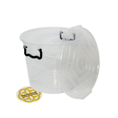 Будкрам купить Пищевой контейнер 7Л с крышкой, круглый, пластик, прозрачный SNMZ Пищевой контейнер 7Л с крышкой, круглый, пластик, прозрачный SNMZ 3