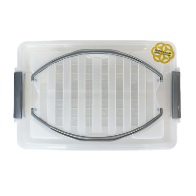 Будкрам купить Пищевой контейнер 10Л STYLE с крышкой и ручками, прямоугольный, пластик, прозрачный SNMZ Пищевой контейнер 10Л STYLE с крышкой и ручками, прямоугольный, пластик, прозрачный SNMZ 2