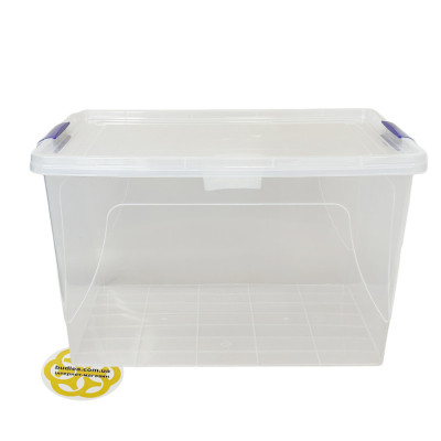 Будкрам купить Пищевой контейнер 30Л JUMBO с крышкой прямоугольный, пластик, прозрачный SNMZ