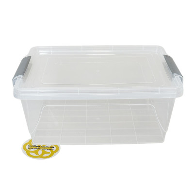 Будкрам купити Харчовий контейнер 10Л ELITE із кришкою прямокутний, пластик, прозорий SNMZ Харчовий контейнер 10Л ELITE із кришкою прямокутний, пластик, прозорий SNMZ 4