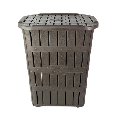 Будкрам купить Корзина для белья с крышкой BAMBU, пластик SNMZ Корзина для белья с крышкой BAMBU, пластик SNMZ 6
