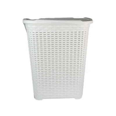 Будкрам купить Корзина для белья с крышкой RATTAN, пластик SNMZ Корзина для белья с крышкой RATTAN, пластик SNMZ 3