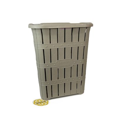 Будкрам купить Корзина для белья с крышкой BAMBU, пластик SNMZ Корзина для белья с крышкой BAMBU, пластик SNMZ 3