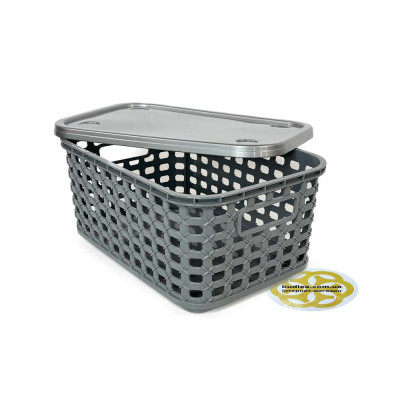 Будкрам купить Корзина для хранения PREMIUM S с крышкой, маленькая, прямоугольная SNMZ Корзина для хранения PREMIUM S с крышкой, маленькая, прямоугольная SNMZ 9