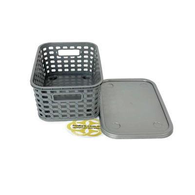 Будкрам купить Корзина для хранения PREMIUM S с крышкой, маленькая, прямоугольная SNMZ Корзина для хранения PREMIUM S с крышкой, маленькая, прямоугольная SNMZ 5