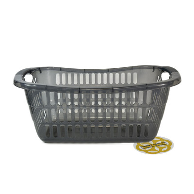 Будкрам купить Корзина для белья LUX, прямоугольная, прозрачный серый SNMZ Корзина для белья LUX, прямоугольная, прозрачный серый SNMZ 4