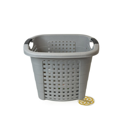 Будкрам купить Корзина для белья RATTAN квадратная, серый SNMZ