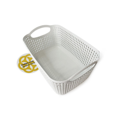 Будкрам купить Корзина для белья прямоугольная, белый SNMZ Корзина для белья прямоугольная, белый SNMZ 3