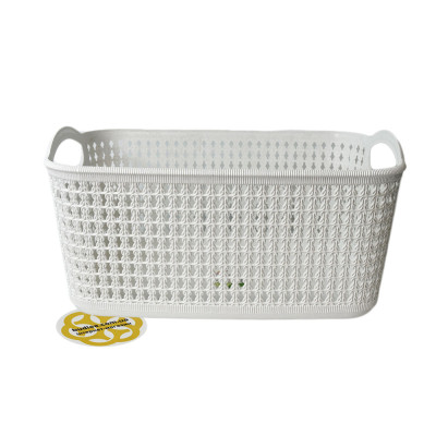 Будкрам купить Корзина для белья прямоугольная, белый SNMZ