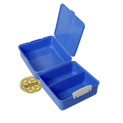 Будкрам купити Ланчбокс пластиковий 1.4Л, квадратний, блакитний SNMZ Ланчбокс пластиковий 1.4Л, квадратний, блакитний SNMZ 2