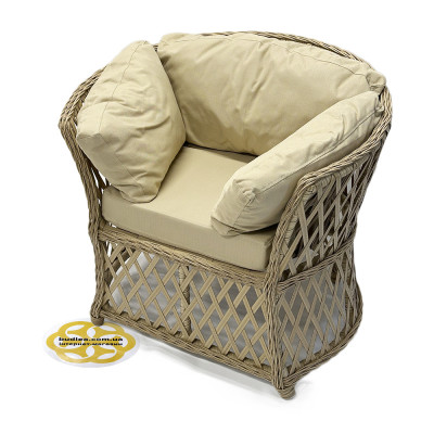 Будкрам купить Комплект садовой мебели PALERMO 6 искусственный ротанг, стол+6 стульев, бежевый SNMZ Комплект садовой мебели PALERMO 6 искусственный ротанг, стол+6 стульев, бежевый SNMZ 4