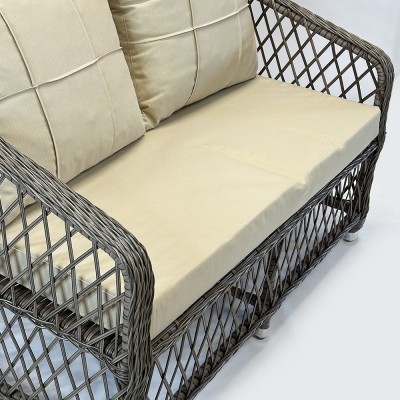 Будкрам купити Комплект садових меблів MILAN DUAL штучний ротанг, коричневий Sanpreis Комплект садових меблів MILAN DUAL штучний ротанг, коричневий Sanpreis 3