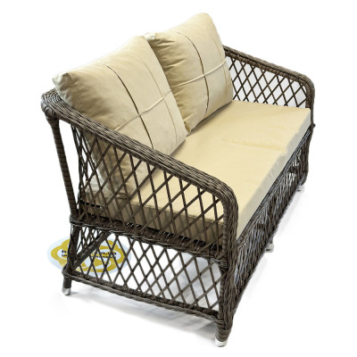 Будкрам купити Комплект садових меблів MILAN DUAL штучний ротанг, коричневий Sanpreis Комплект садових меблів MILAN DUAL штучний ротанг, коричневий Sanpreis 2