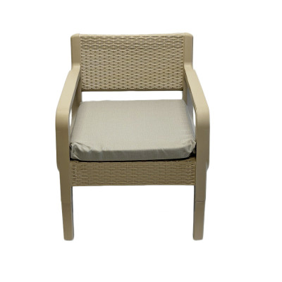 Будкрам купить Комплект садовой мебели LATTE с трехместным диваном, цвет бежевый/серый SNMZ Комплект садовой мебели LATTE с трехместным диваном, цвет бежевый/серый SNMZ 6