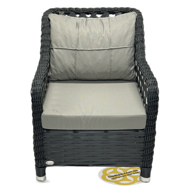 Будкрам купити Комплект садових меблів GRAND TRIPLE штучний ротанг, антрацит SNMZ Комплект садових меблів GRAND TRIPLE штучний ротанг, антрацит SNMZ 5