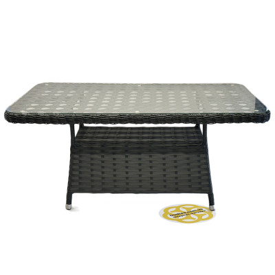 Будкрам купити Комплект садових меблів GRAND TRIPLE штучний ротанг, антрацит SNMZ Комплект садових меблів GRAND TRIPLE штучний ротанг, антрацит SNMZ 7