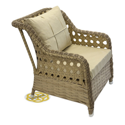 Будкрам купить Комплект садовой мебели GRAND 6 искусственный ротанг, стол+6 стульев, бежевый SNMZ Комплект садовой мебели GRAND 6 искусственный ротанг, стол+6 стульев, бежевый SNMZ 8