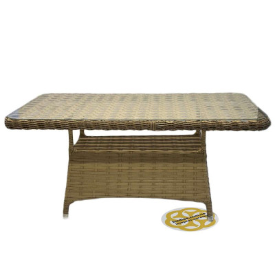 Будкрам купить Комплект садовой мебели GRAND 6 искусственный ротанг, стол+6 стульев, бежевый SNMZ Комплект садовой мебели GRAND 6 искусственный ротанг, стол+6 стульев, бежевый SNMZ 3