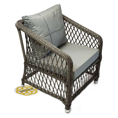 Будкрам купити Комплект садових меблів MILAN TRIPLE+4 штучний ротанг, коричневий SNMZ Комплект садових меблів MILAN TRIPLE+4 штучний ротанг, коричневий SNMZ 9