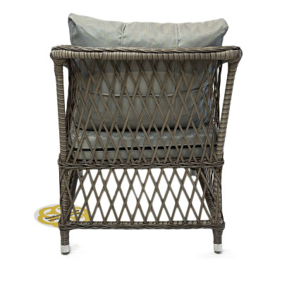 Будкрам купити Комплект садових меблів MILAN TRIPLE+4 штучний ротанг, коричневий SNMZ Комплект садових меблів MILAN TRIPLE+4 штучний ротанг, коричневий SNMZ 7