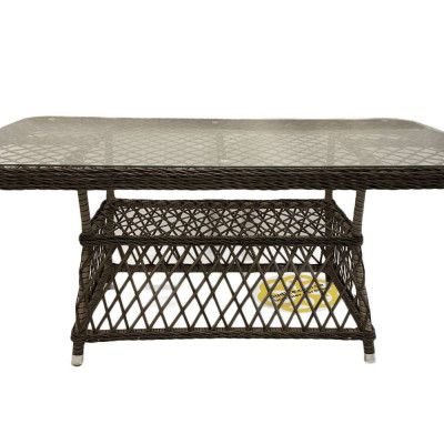 Будкрам купити Комплект садових меблів MILAN TRIPLE+4 штучний ротанг, коричневий SNMZ Комплект садових меблів MILAN TRIPLE+4 штучний ротанг, коричневий SNMZ 6