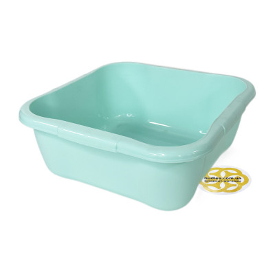 Будкрам купить Пластиковая миска 15Л без крышки, квадратная, бледно-салатовый SNMZ Пластиковая миска 15Л без крышки, квадратная, бледно-салатовый SNMZ 5