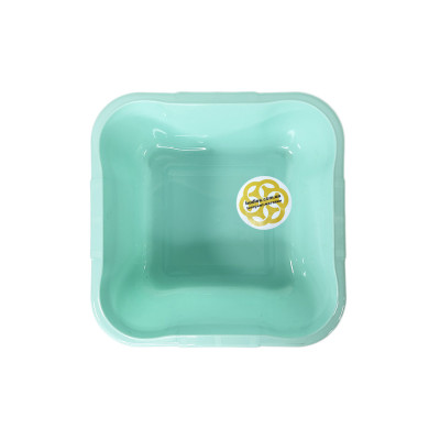 Будкрам купить Пластиковая миска 15Л без крышки, квадратная, бледно-салатовый SNMZ Пластиковая миска 15Л без крышки, квадратная, бледно-салатовый SNMZ 3