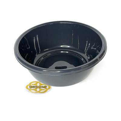 Будкрам купить Пластиковая миска 10,5Л ELIT, пищевая, круглая, антрацит SNMZ Пластиковая миска 10,5Л ELIT, пищевая, круглая, антрацит SNMZ 3