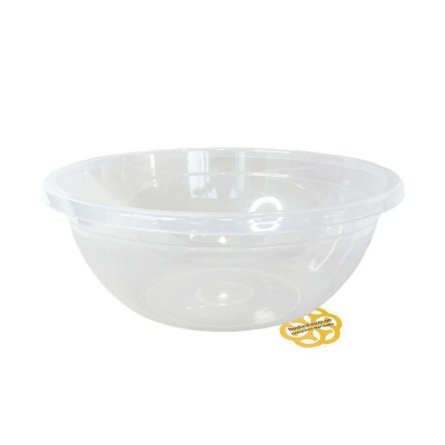 Будкрам купити Пластикова миска 10Л харчова, кругла, прозора SNMZ