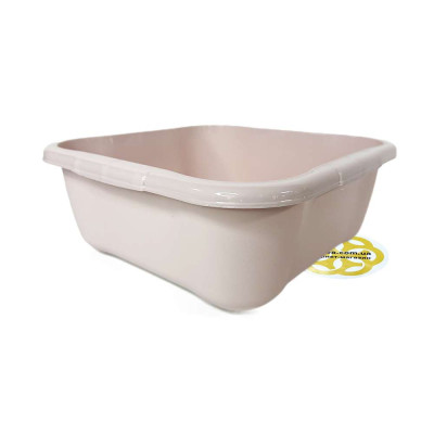 Будкрам купити Пластиковий контейнер 10Л без кришки, квадратний, блідо-рожевий SNMZ Пластиковий контейнер 10Л без кришки, квадратний, блідо-рожевий SNMZ 5