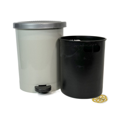 Будкрам купити Набір відер з педаллю GRAY 22Л, 11Л та 7Л з внутрішнім контейнером, пластик, сірий SNMZ Набір відер з педаллю GRAY 22Л, 11Л та 7Л з внутрішнім контейнером, пластик, сірий SNMZ 4