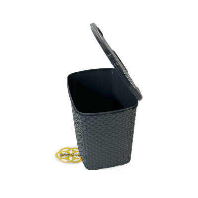 Будкрам купити Набір аксесуарів для ванної кімнати DAMLA 5в1, антрацит SNMZ Набір аксесуарів для ванної кімнати DAMLA 5в1, антрацит SNMZ 7