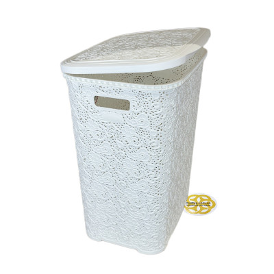 Будкрам купити Набір аксесуарів для ванної кімнати LACE 6в1, білий SNMZ Набір аксесуарів для ванної кімнати LACE 6в1, білий SNMZ 4