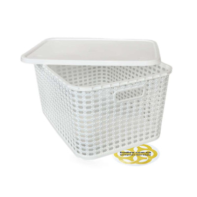 Будкрам купить Корзина для хранения PREMIUM XL с крышкой, прямоугольная SNMZ Корзина для хранения PREMIUM XL с крышкой, прямоугольная SNMZ 3