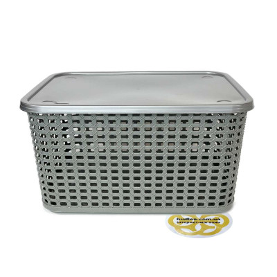 Будкрам купить Корзина для хранения PREMIUM XL с крышкой, прямоугольная SNMZ Корзина для хранения PREMIUM XL с крышкой, прямоугольная SNMZ 6