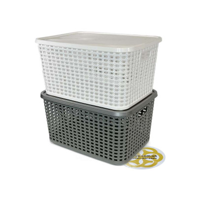 Будкрам купить Корзина для хранения PREMIUM XL с крышкой, прямоугольная SNMZ Корзина для хранения PREMIUM XL с крышкой, прямоугольная SNMZ 7